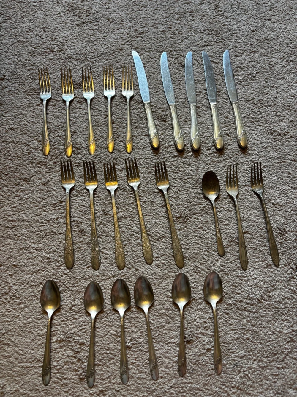Vintage oneida silver Flatware Set multiple patterns